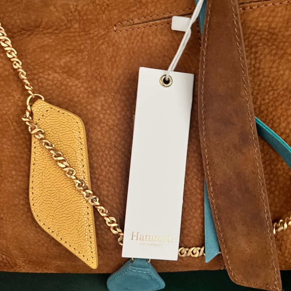 HAMMITT Mr. G Hobo Bag - Cartagena brown suede NWT - Picture 14 of 16